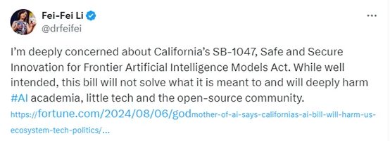 加州否决！美国取消SB-1047法案，OpenAI、谷歌、Meta大难不死！
